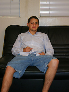 Horny twinks Rey Gold & Kane strip naked and masturbate together on the sofa by Nextdoor Buddies by Nextdoor Buddies image #1