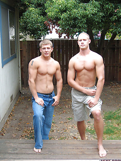 Handsome dudes Tommy D & Nick teasing all nude with their big dicks by Nextdoor Buddies by Nextdoor Buddies image #2