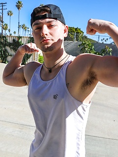 Gay athletes Masyn Thorne, Cameron Neuton & Damian Night fuck hard at the gym by Nextdoor Buddies by Nextdoor Buddies image #5
