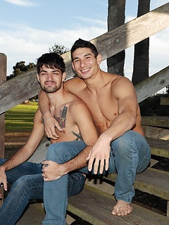 Sexy gays with muscles Leeroy Jones and Jim Nasty fuck each other by Nextdoor Buddies by Nextdoor Buddies image #8