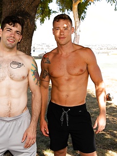 Sexy gay boy Justin Matthews licks and fucks brunette Julian Brady's asshole by Nextdoor Buddies by Nextdoor Buddies image #7