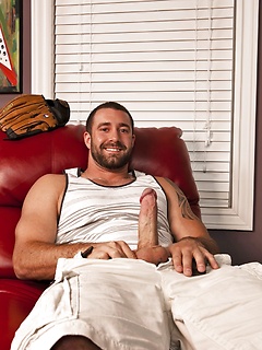 Tall gay brunette Vinny Castillo receives a great BJ from hairy Caleb Colton by Nextdoor Buddies by Nextdoor Buddies image #2