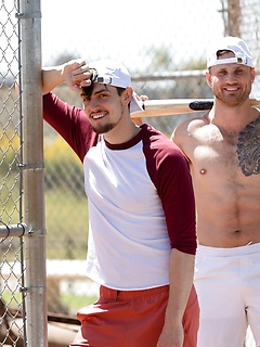 Sexy gay friends Blain OConnor and Collin Merp pose naked before hardcore sex by Nextdoor Buddies by Nextdoor Buddies image #1
