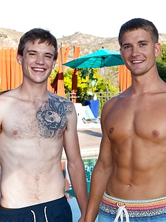 College buddies Scott Finn & Brandon Anderson blow each other & have anal sex by Nextdoor Buddies by Nextdoor Buddies image #6