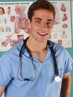 Gay doctor Bradley Hudson & his hunky patient suck each other's big dick by Nextdoor Buddies by Nextdoor Buddies image #4