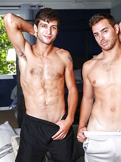 Muscular gay dudes Carter Woods and Elliot Finn ride each other's dick by Nextdoor Buddies by Nextdoor Buddies image #5