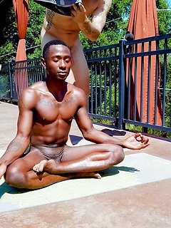 Ebony feminine boy Miller Axton gets anally boned by Carter Woods in IR action by Nextdoor Buddies by Nextdoor Buddies image #9