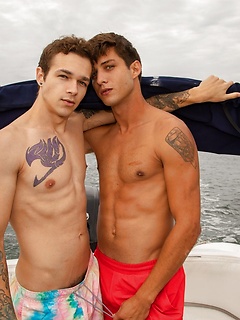 Inked twink Jayden Marcos pounds his boyfriend Elliot Finn in the ass by Nextdoor Buddies by Nextdoor Buddies image #4