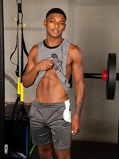 Gay gym buddies Ty Santana and Jimmy Troy fuck after an intense workout by Nextdoor Buddies by Nextdoor Buddies image #3