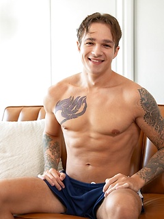 Gay men Ozzy Dean & Jayden Marcos suck each other's big dick & have anal sex by Nextdoor Buddies by Nextdoor Buddies image #2
