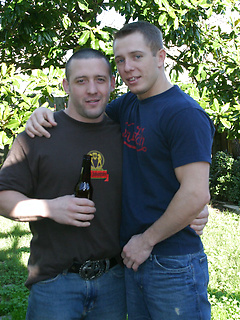 Horny guys Tommy D and Hoyce flaunt their dicks before an oral game by Nextdoor Buddies by Nextdoor Buddies image #1