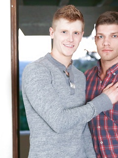 Kinky gay hunks Alex Tanner and Bridger Watts ride each other's cock on a bed by Nextdoor Buddies by Nextdoor Buddies image #2