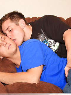 Handsome roommates Adam & Dylan McLovin wrestle before having anal sex by Nextdoor Buddies by Nextdoor Buddies image #3