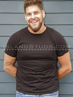 Tall 6'3" Bearded Vega Hernandez: Native American Pees x3, Gaping Hole x3 & Funny Accidental Cum Shot! by Island Studs by Island Studs image #1