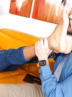 Foot worship by Man Up Films by Man Up Films image #14