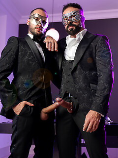 Masquerade Ball - Mael Hunter, Mathieu De Lyon by Men at Play by Men at Play image #16