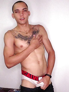 Tattooed Skinhead Works His XXL Cock by Young Bastards by Young Bastards image #20