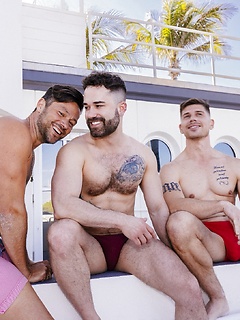 BEACH BOYS: EPISODE 1 - Derek Spears, Beaux Matthews & Jaxon Valor 3-WAY! by Randy Blue by Randy Blue image #20