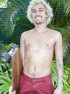 Dover Skates Nude! Boner Walk x3, Skinny dips, Slaps Ass & Long Jerk Session in Hawaii! by Island Studs by Island Studs image #5