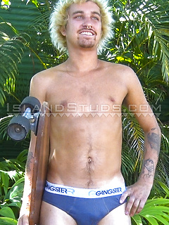 Dover Skates Nude! Boner Walk x3, Skinny dips, Slaps Ass & Long Jerk Session in Hawaii! by Island Studs by Island Studs image #6