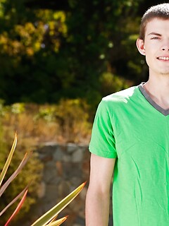 Skinny gay boy Tyson Stone shows his sexy ass by Next Door Twink by Next Door Twink image #4