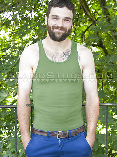 Furry Bottom, Bearded Bear Cub Carl is Back! Rides 18" Dildo, Double Penetration, Moans & Busts only Here! by Island Studs by Island Studs image #1