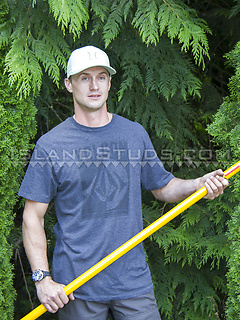 Nudist Arborist Brent is Back! Slaps Boner x14, Shows Gaping Hairy Hole! by Island Studs by Island Studs image #2