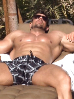 Poolside Delight. Zeb fucks his muscled buddy Skye Woods by Zeb Atlas by Zeb Atlas image #6