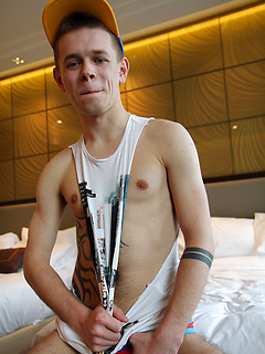 Super cute Axel Pierce - Photoshoot and fuck session with Ben by Bentley Race by Bentley Race image #3