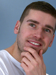 Straight & Hairy - Mike Shows off his Very Hard Uncut Cock & Hairy Hole! by English Lads by English Lads image #2