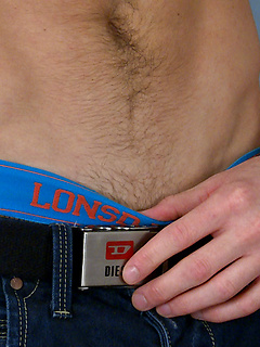 Straight & Hairy - Mike Shows off his Very Hard Uncut Cock & Hairy Hole! by English Lads by English Lads image #4