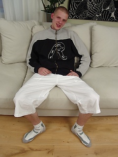 Well hung twink Jimmie stroking his cock. by BF Collection by BF Collection image #1