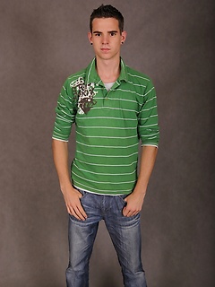 Cute boy Ricky West pulls out his beautiful uncut cock. by BF Collection by BF Collection image #1