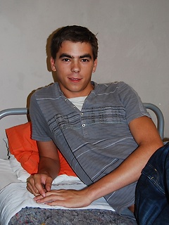 Fit boy Phillip pulls off his jeans and pulls on his cock. by BF Collection by BF Collection image #1