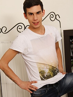 Gorgeous uncut college boy Jay Ozzy jerks off. by BF Collection by BF Collection image #2