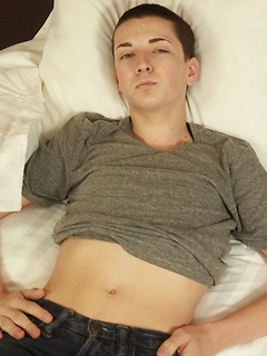 Cute twink Benjamin Riley busts a big nut. by BF Collection by BF Collection image #3