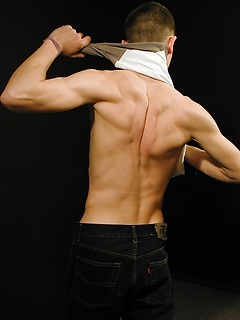 Smooth Mikey Becks busts a nut over his hard abs. by BF Collection by BF Collection image #6