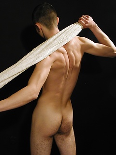 Smooth Mikey Becks busts a nut over his hard abs. by BF Collection by BF Collection image #13
