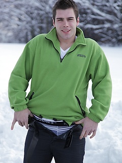 Matty Cole spreads his ass out in the winters day. by BF Collection by BF Collection image #2
