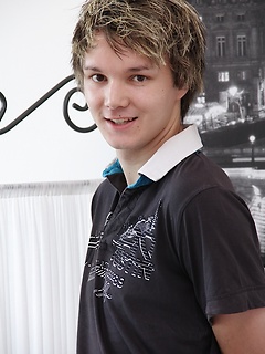 Twink Adam Brooke plays with his firm cock. by BF Collection by BF Collection image #1