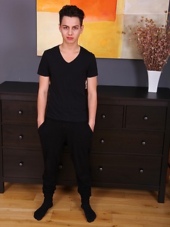 Cute twink Jack Dawson blows a load onto his stomach. by BF Collection by BF Collection image #1