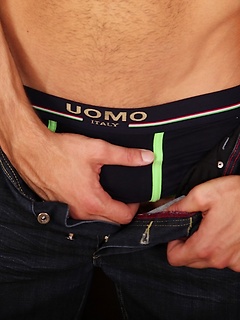 Muscle boy Monty Hicks fucking his silicone anal mold. by BF Collection by BF Collection image #6