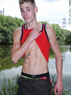 Horny Cross-Country Runners Stop Off For A Hot Flip-Flop Fuck In The Open! by Staxus by Staxus image #13