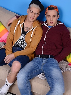 Skaterboy Billy Rubens Gives His Tattooed Buddy A Right Raw Fucking