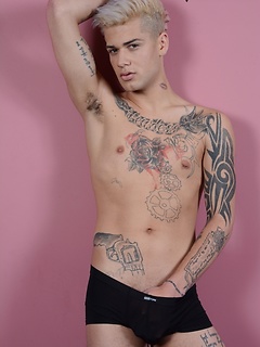 UK Exclusive, Mickey Taylor, Demonstrates His Inked Solo Antics With A Jizz-Load Of Cum! by Staxus by Staxus image #7