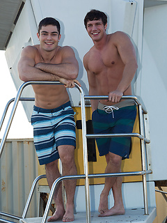 American studs Brandon & Tanner: Bareback