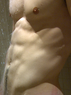 Young Rugby Player Jasper Shows Off His Muscled Body, Thick Uncut Cock and Massive Cumshot! by English Lads by English Lads image #12