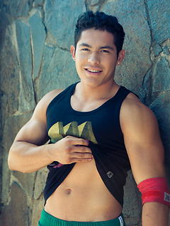 Louis Lee strokes dick by Randy Blue by Randy Blue image #1