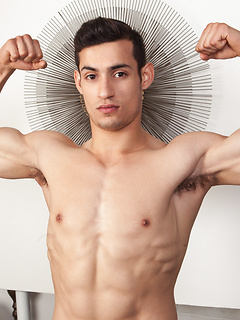 Angel Santiago rains cum down from heaven by Randy Blue by Randy Blue image #13