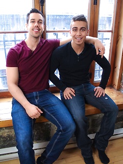 Felix Brazea and Pascal Aubry in Begging For More... Harder!